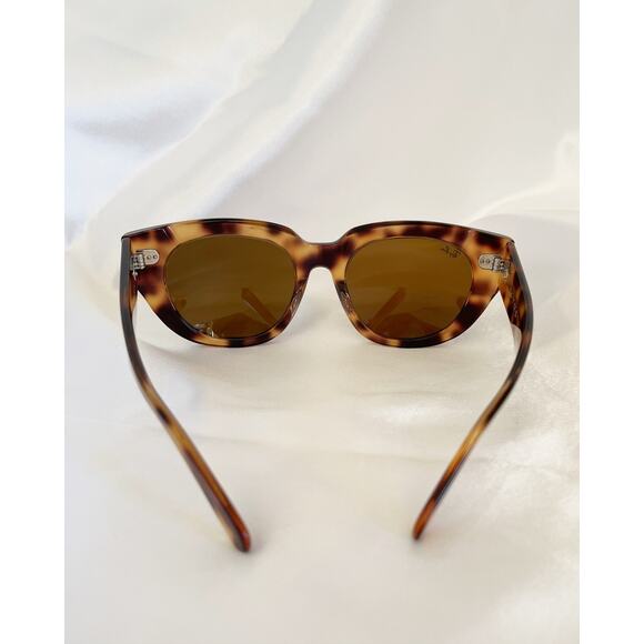 RAY BAN Doreen Cat Eye Sunglasses Havana Tortoise Shell With Case NEW